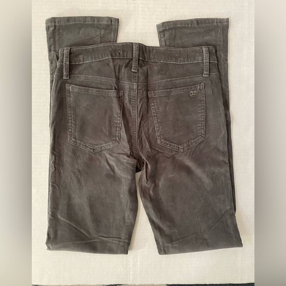 VTG Joe's Jeans Fit Skinny Vionaire Velvet Pinwale Corduroy Charcoal Size 28 - Picture 9 of 12